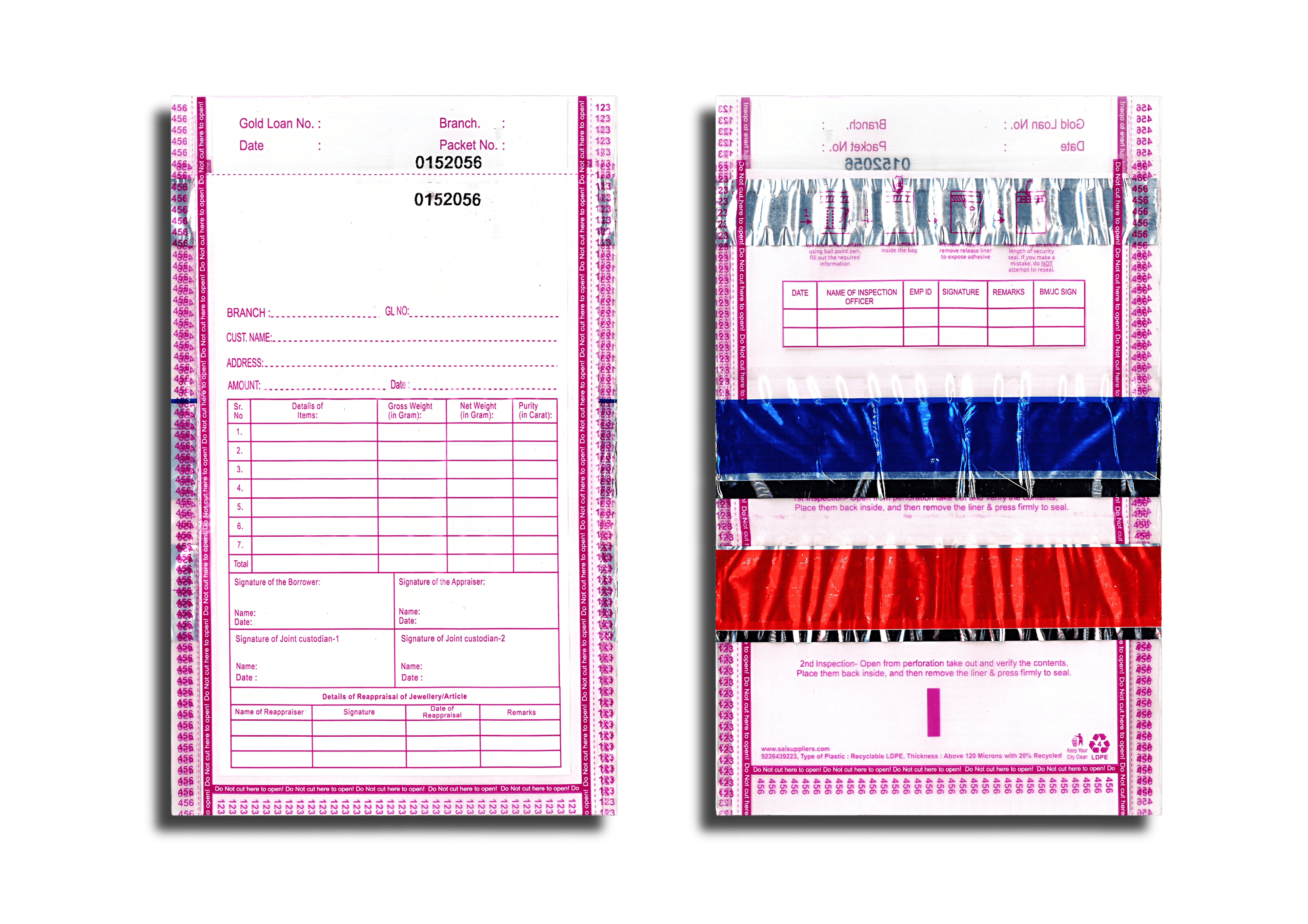 ALL PURPOSE PINK (5.5 X 8) (TWO AUDIT)