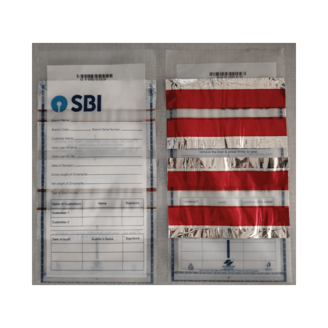 SBI LARGE 5.5 X 11 (1 + 3 AUDIT)