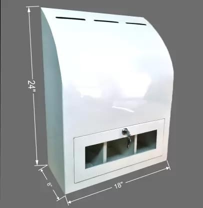 CHEQUE DROP BOX LARGE (TRIPLE SLIT)