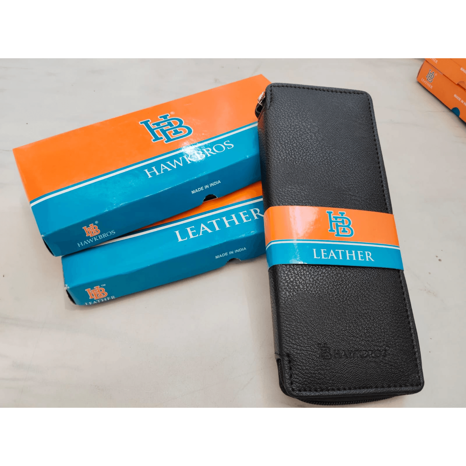 HAWK BOSS LEATHER KEY POUCH ( 10 Inch )