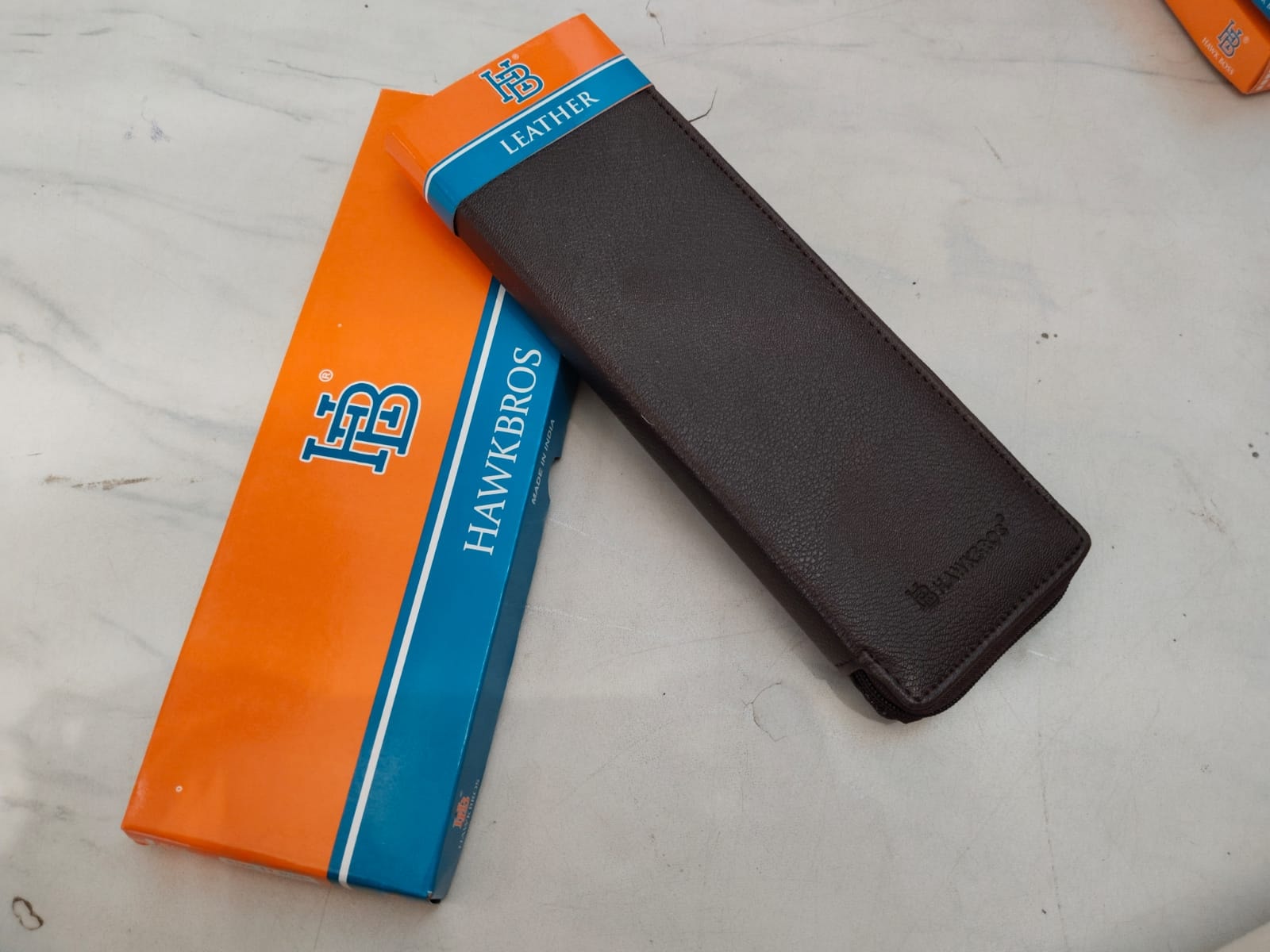 HAWK BOSS LEATHER KEY POUCH ( 11 Inch )